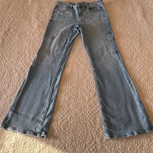 American Eagle Outfitters Women's stonewash boot cut Jeans